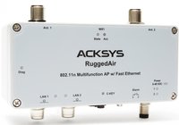 ACKSYS RuggedAir100 11n WiFi Access Point, Client, Repeater, Mesh Point
