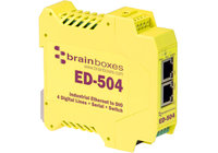 Brainboxes ED Series Ethernet Remote-I/O Modules and Device Server