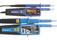 Sefram 6x Serie LED/LCD Spannungs- und Durchgangsprüfer