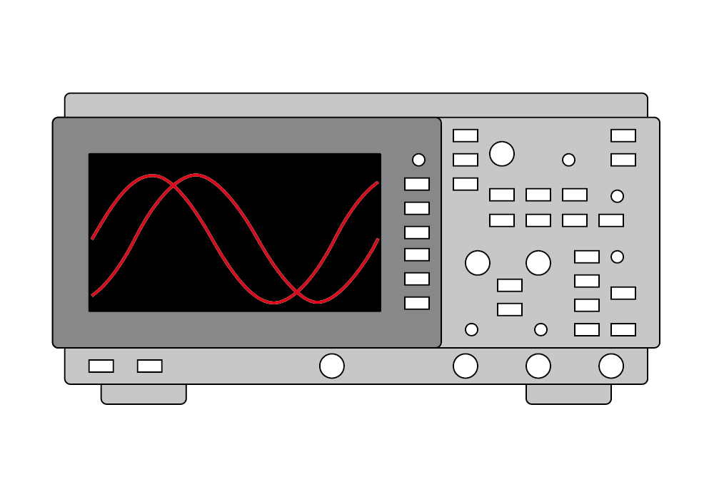 Tisch-Oszilloskope mit Display