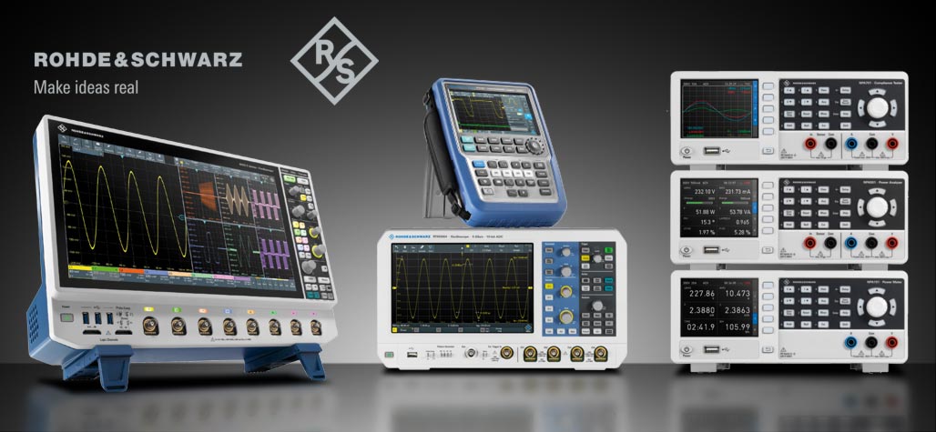 Rohde & Schwarz Essentials Power Supplies, Oscilloscopes