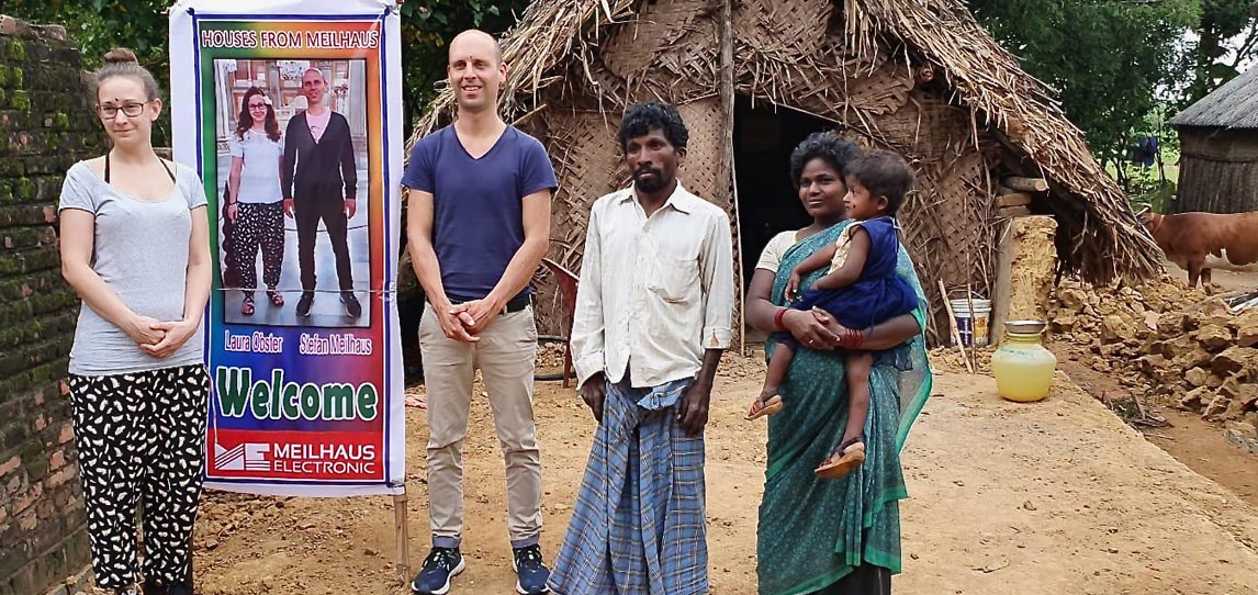 Dieses ursprüngliche Dalit-Haus wird bald durch ein neues Haus ersetzt werden