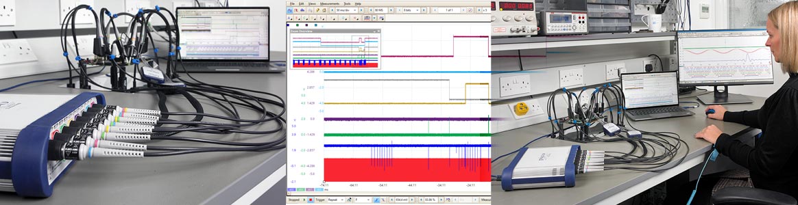 Picoscope 6000 highend USB PC oscilloscope