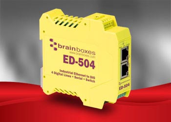 Brainboxes I/O-Module der ED-Serie