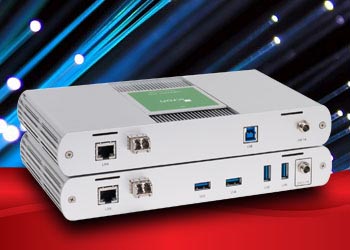 Raven-3124 USB-Extender über Glasfaser