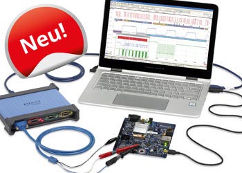 Voll-differenzielles USB PC-Oszilloskop PicoScope 4444