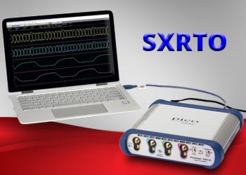 Sampler-extended realtime oscilloscope/SXRTO PicoScope 9404