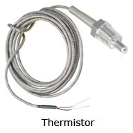 Connect thermistors to instruNET i600 and i601