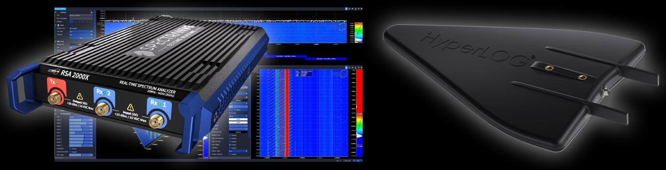 Aaronia RT and sweeping spectrum analyzers