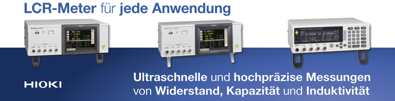 HIOKI LCR-Meter und Impedanzmessung