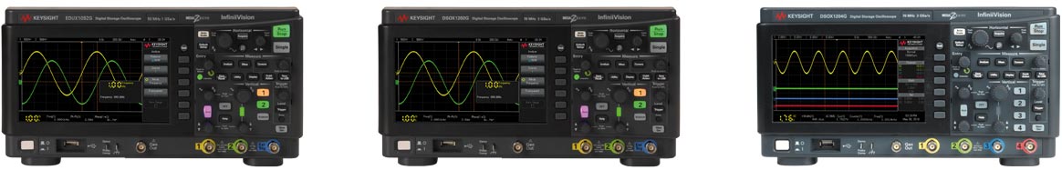 Keysight InfiniiVision 1000 Marken-Oszilloskope