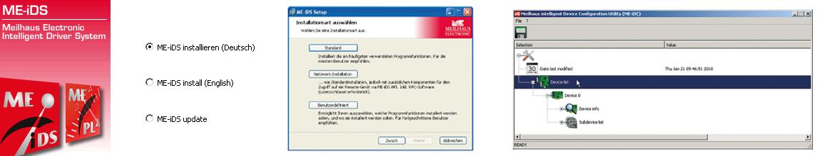 ME-iDS - Treiber-System für ME-Serie Messkarten