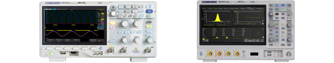 Siglent series 2000 oscilloscopes