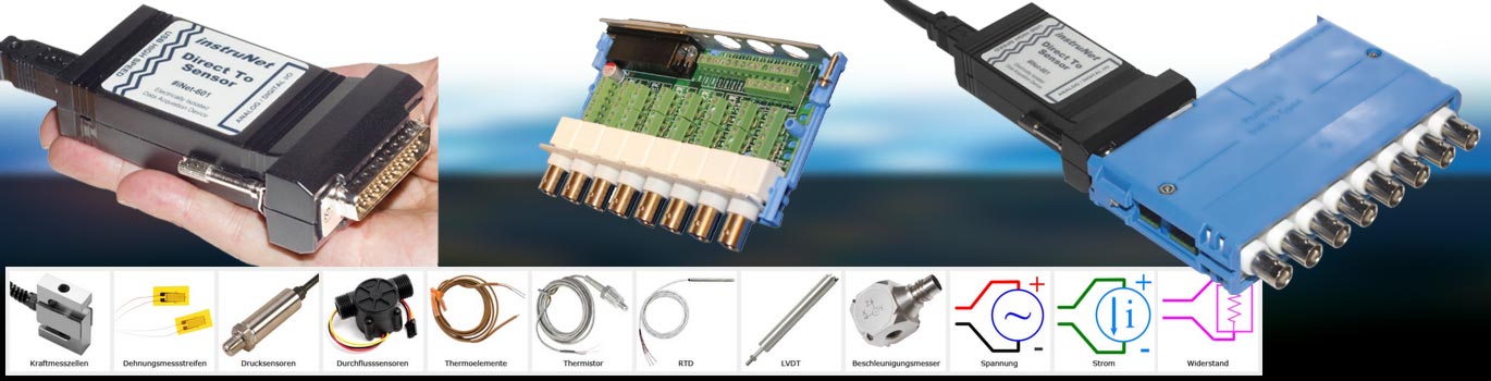 instruNET Sensor-Messsystem