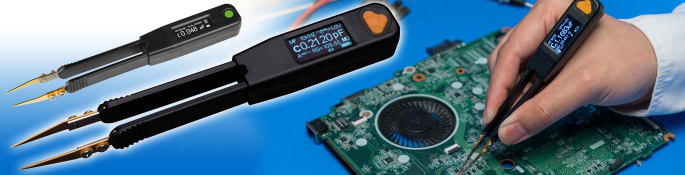 LCR Research Pro1 Plus LCR Meter With Precise Test Tips & Link1 PC Connectivity