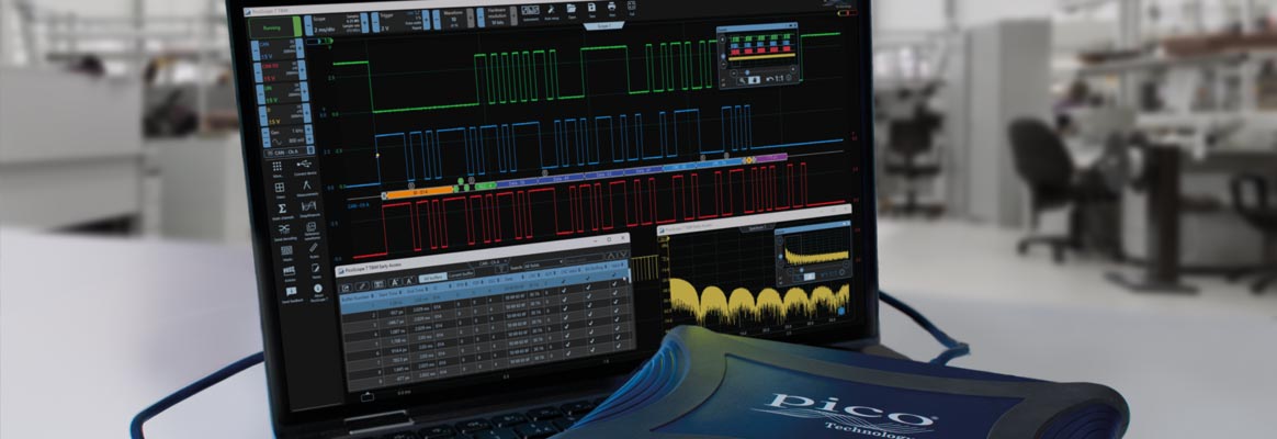 PicoScope7 Oszilloskop-Software