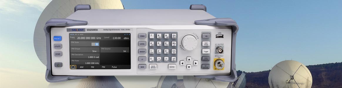 Siglent series A RF signal generators